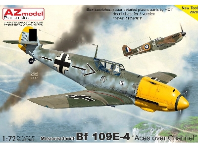 Messerschmitt Bf 109e-4 "aces Over Channel" - zdjęcie 1