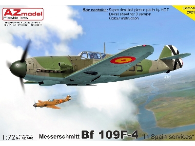 Messerschmitt Bf 109f-4 "in Spain Service" - zdjęcie 1