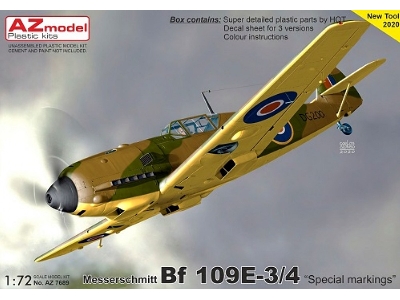 Messerschmitt Bf 109e-3/4 "special Markings" - zdjęcie 1