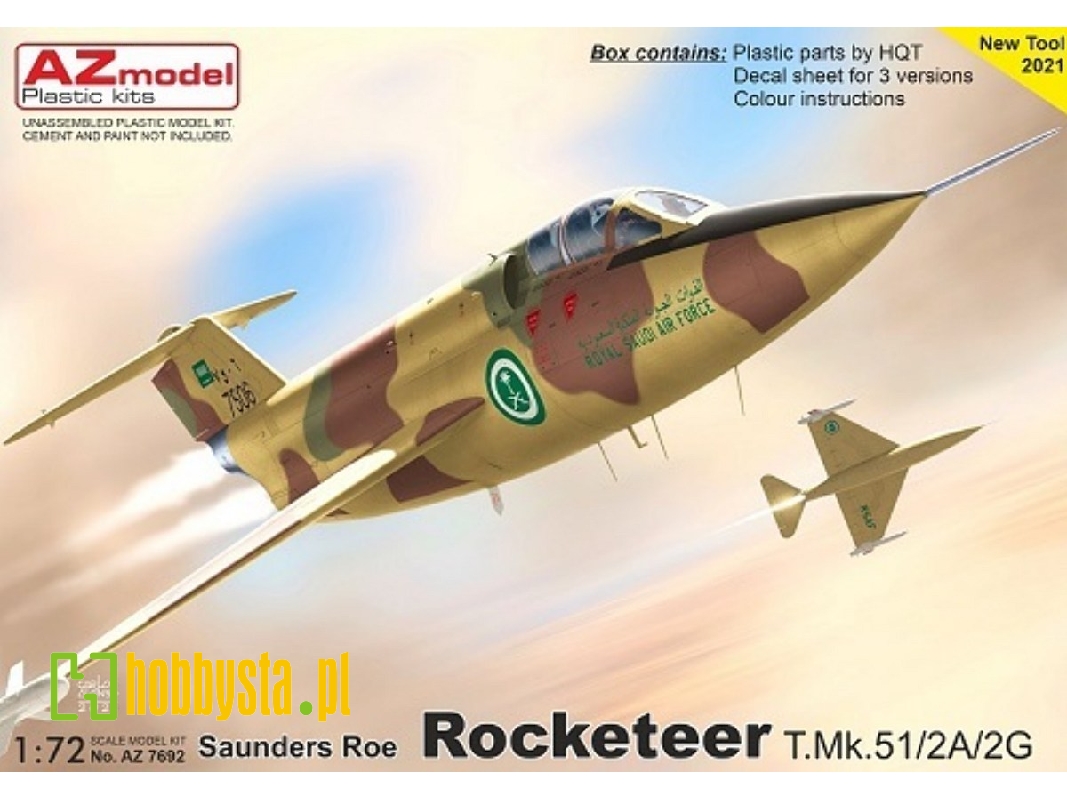 Saunders Roerocketeer T.Mk.51/2a/2g - zdjęcie 1 Saunders Roerocketeer T.Mk.51/2a/2g - zdjęcie 1