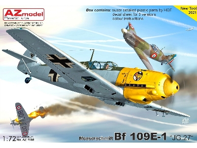 Messerschmitt Bf 109e-1 "jg.27" - zdjęcie 1