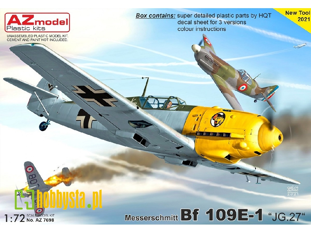 Messerschmitt Bf 109e-1 "jg.27" - zdjęcie 1