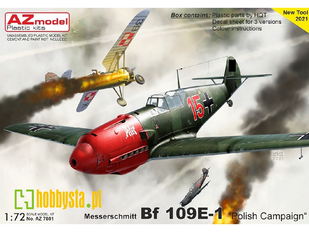 Messerschmitt Bf 109e-1 "polish Campaign" - zdjęcie 1 Messerschmitt Bf 109e-1 "polish Campaign" - zdjęcie 1