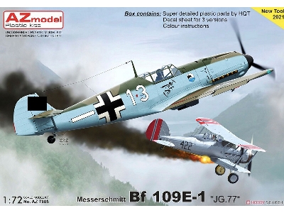 Bf 109e-1 "jg.77" - zdjęcie 1