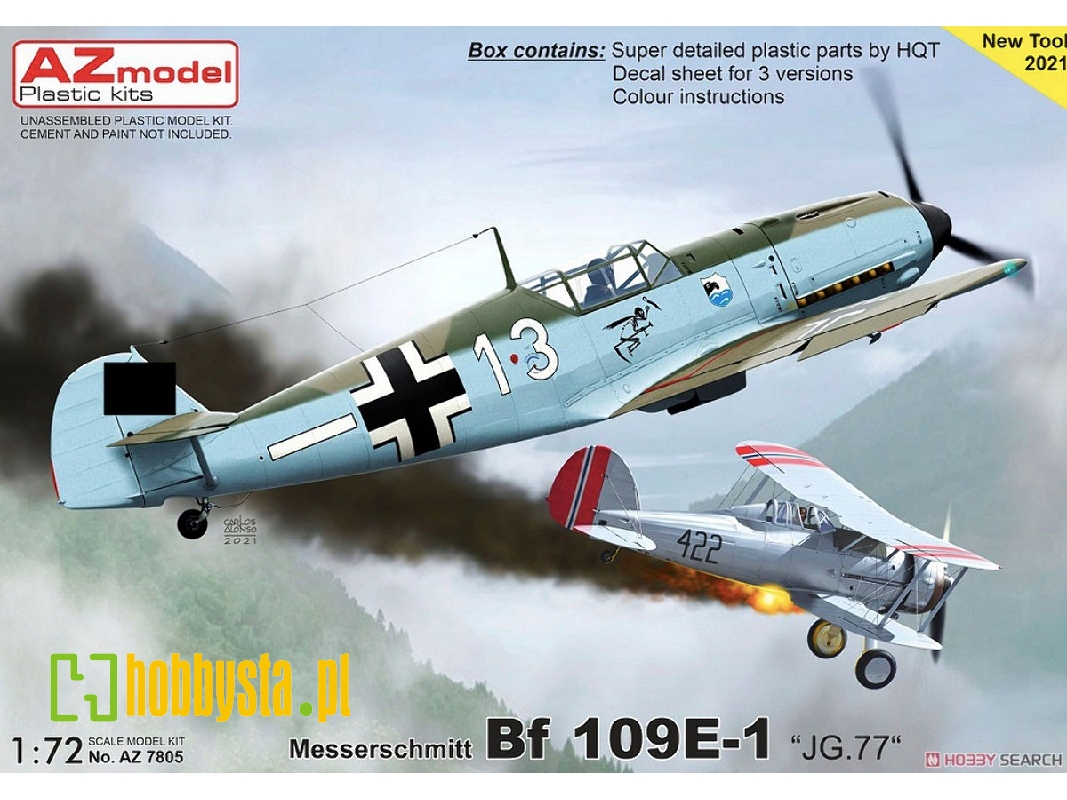 Bf 109e-1 "jg.77" - zdjęcie 1 Bf 109e-1 "jg.77" - zdjęcie 1