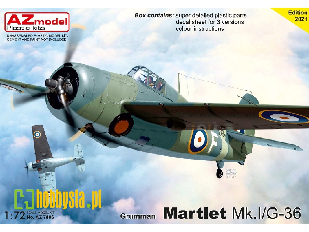 Martlet Mk.I/G-36 - zdjęcie 1 Martlet Mk.I/G-36 - zdjęcie 1