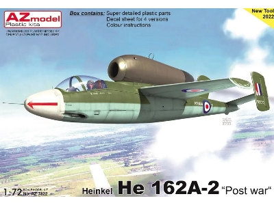 He 162a-2 Post War - zdjęcie 1