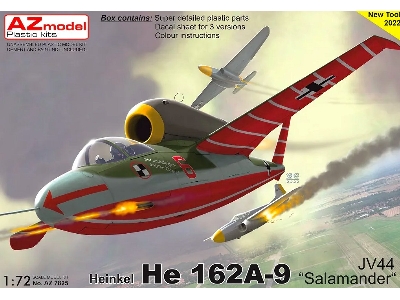 Heinkel He 162a-9 Salamander Jv44 - zdjęcie 1