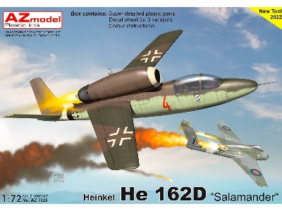 Heinkel He 162d Salamander - zdjęcie 1