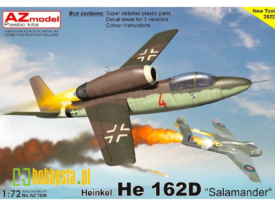 Heinkel He 162d Salamander - zdjęcie 1 Heinkel He 162d Salamander - zdjęcie 1