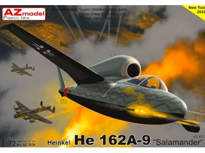 He 162a-9 Salamander Jg.300 - zdjęcie 1