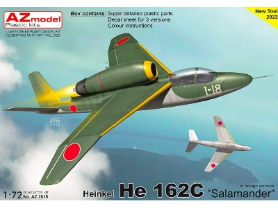 He 162c Salamander In Foreign Services - zdjęcie 1