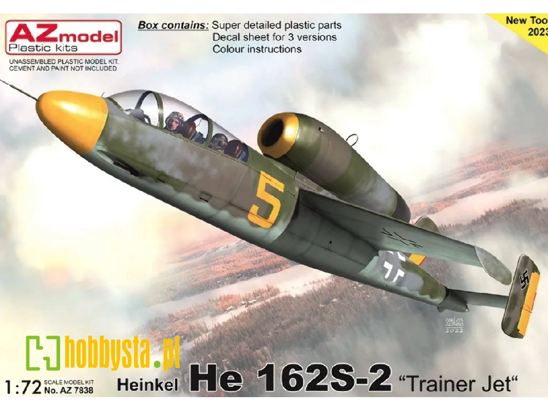 He 162s-2 Two-seater Trainer Jet - zdjęcie 1 He 162s-2 Two-seater Trainer Jet - zdjęcie 1
