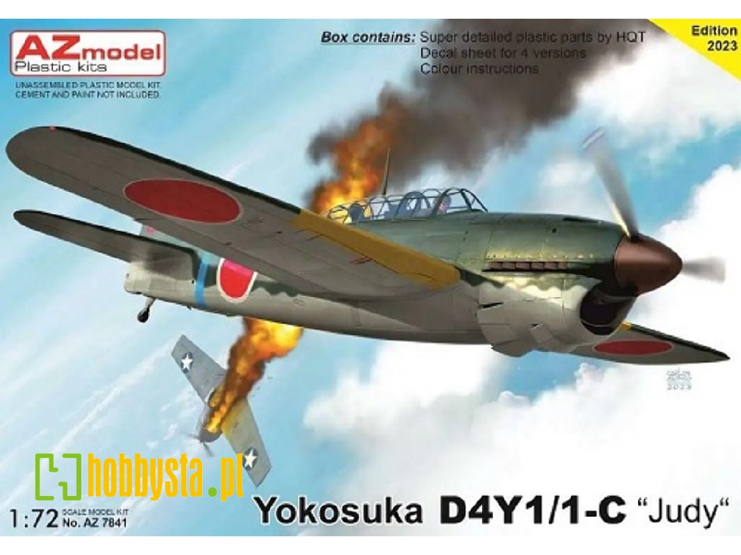 Yokosuka D4y1/1-c "judy" - zdjęcie 1 Yokosuka D4y1/1-c "judy" - zdjęcie 1