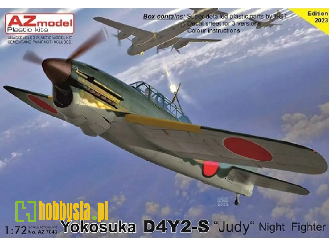 Yokosuka D4y2-s "judy" Night Fighter - zdjęcie 1 Yokosuka D4y2-s "judy" Night Fighter - zdjęcie 1