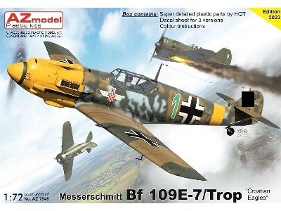 Messerschmitt Bf 109e-7/Trop "croatian Eagles" - zdjęcie 1