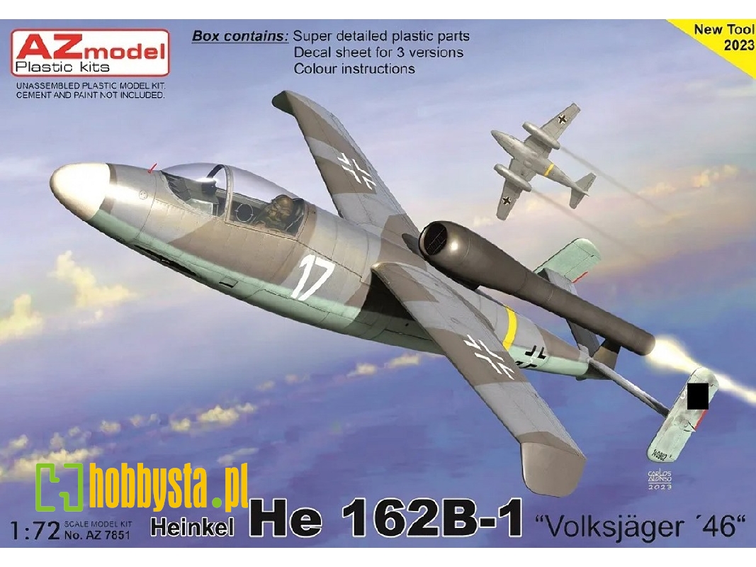 Heinkel He 162b-1 'volksjager 46' - zdjęcie 1 Heinkel He 162b-1 'volksjager 46' - zdjęcie 1