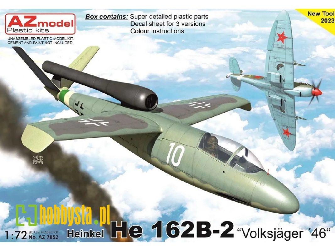 Heinkel He 162 B-2 'volksjager 46' - zdjęcie 1 Heinkel He 162 B-2 'volksjager 46' - zdjęcie 1