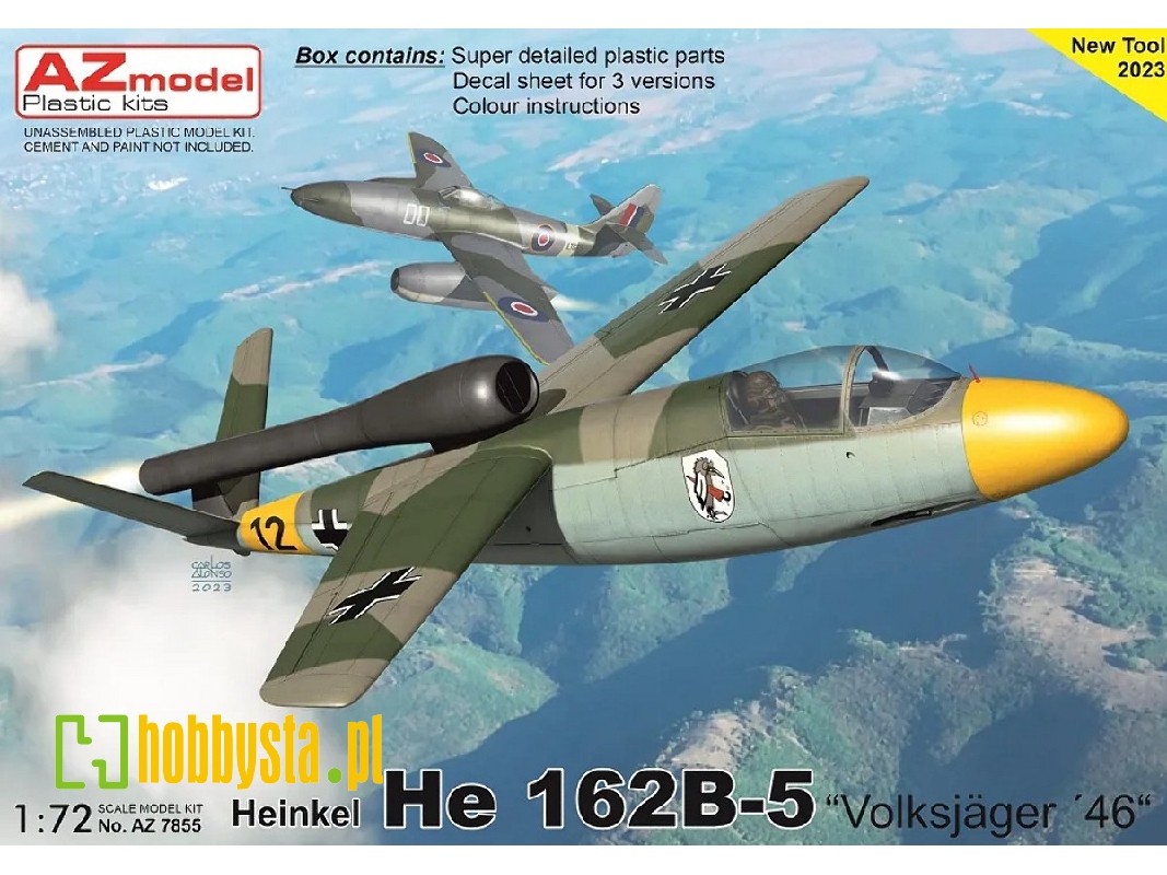 Heinkel He 162b-5 'volksjager 46' - zdjęcie 1 Heinkel He 162b-5 'volksjager 46' - zdjęcie 1