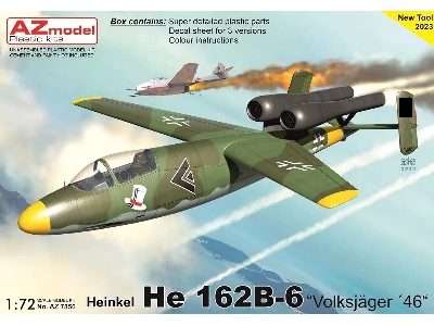 Heinkel He 162 B-6 'volksjager 46' - zdjęcie 1