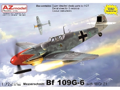 Messerschmitt Bf 109 G-6 With Wgr.21 - zdjęcie 1
