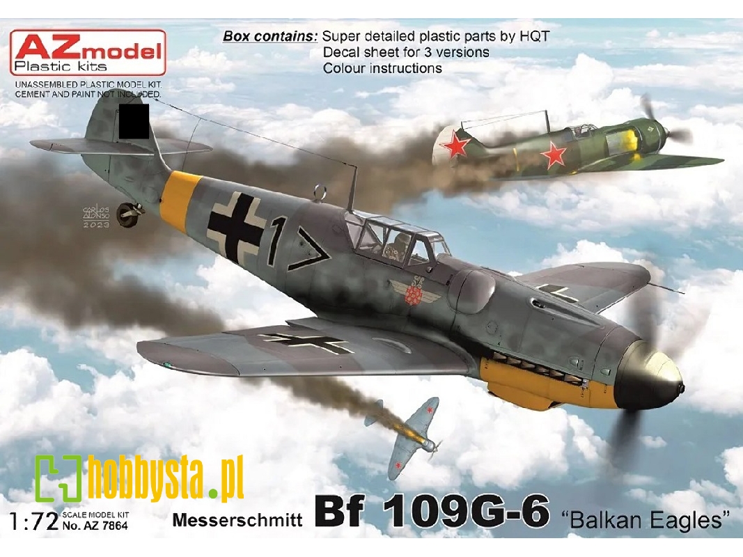 Messerschmitt Bf 109 G-6 'balkan Eagles' - zdjęcie 1 Messerschmitt Bf 109 G-6 'balkan Eagles' - zdjęcie 1