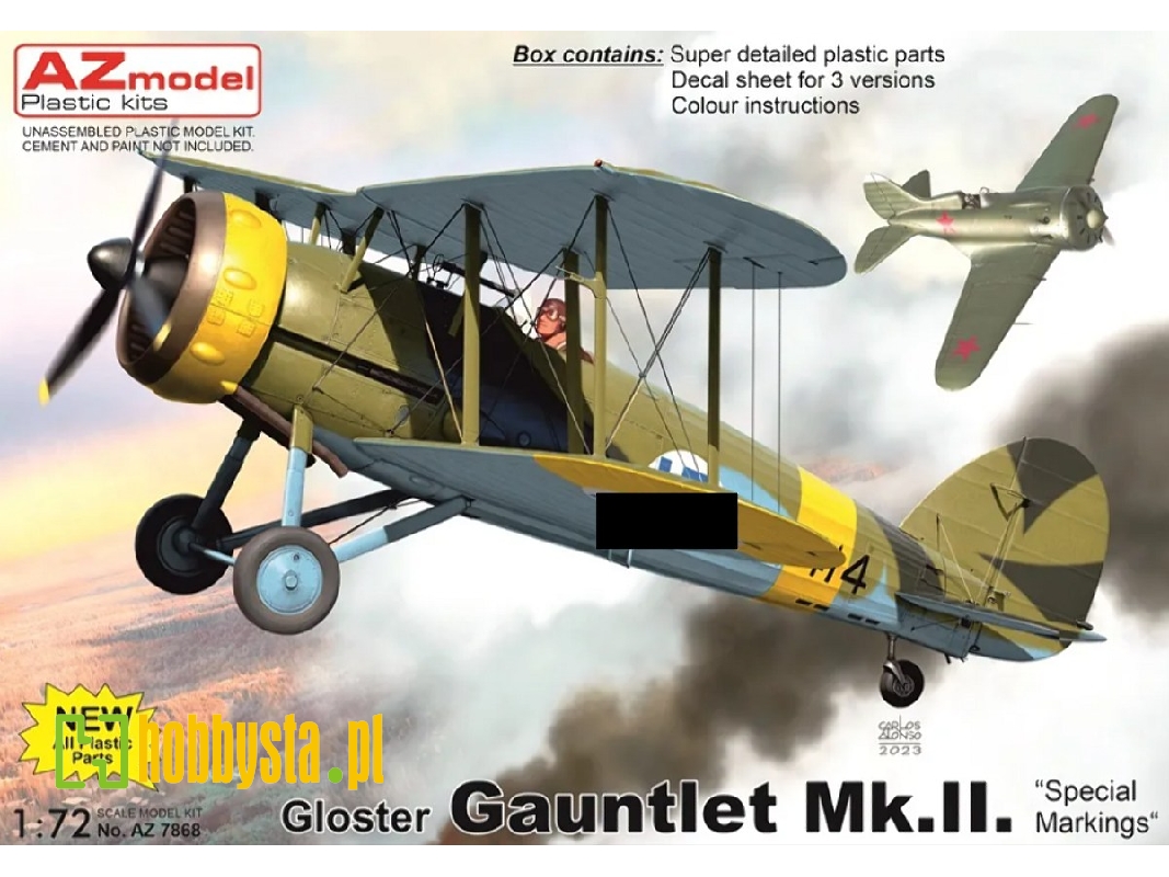 Gloster Gauntlet Mk.Ii 'special Markings' - zdjęcie 1 Gloster Gauntlet Mk.Ii 'special Markings' - zdjęcie 1