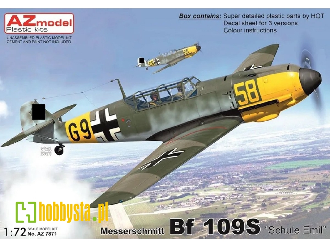 Messerschmitt Bf 109s 'schule Emil' - zdjęcie 1 Messerschmitt Bf 109s 'schule Emil' - zdjęcie 1