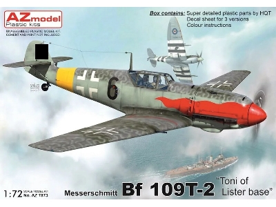 Messerschmitt Bf 109t-2 'toni Of Lister Base' - zdjęcie 1