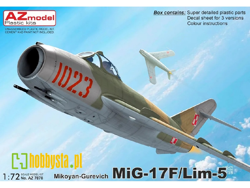 Mikoyan-gurevich Mig-17f/Lim-5 - zdjęcie 1 Mikoyan-gurevich Mig-17f/Lim-5 - zdjęcie 1