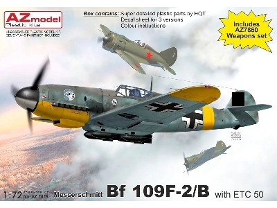 Messerschmitt Bf 109f-2/B With Etc 50 - zdjęcie 1