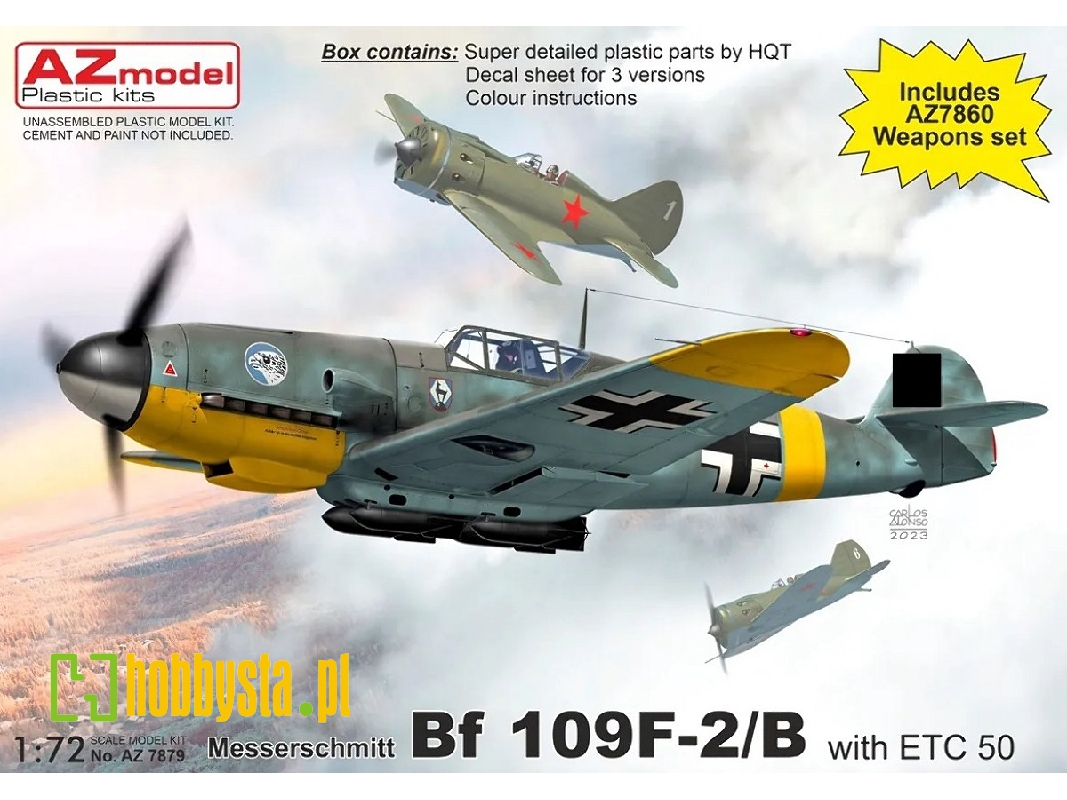 Messerschmitt Bf 109f-2/B With Etc 50 - zdjęcie 1 Messerschmitt Bf 109f-2/B With Etc 50 - zdjęcie 1