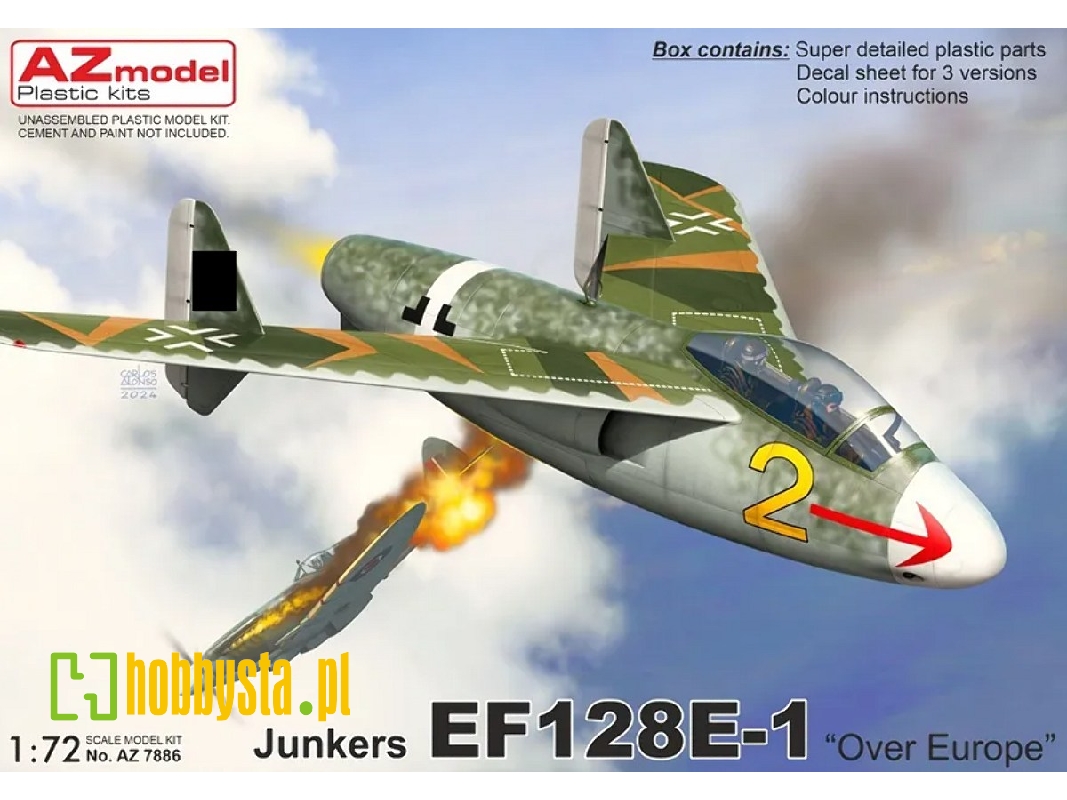Junkers Ef128e-1 'over Europe' - zdjęcie 1 Junkers Ef128e-1 'over Europe' - zdjęcie 1
