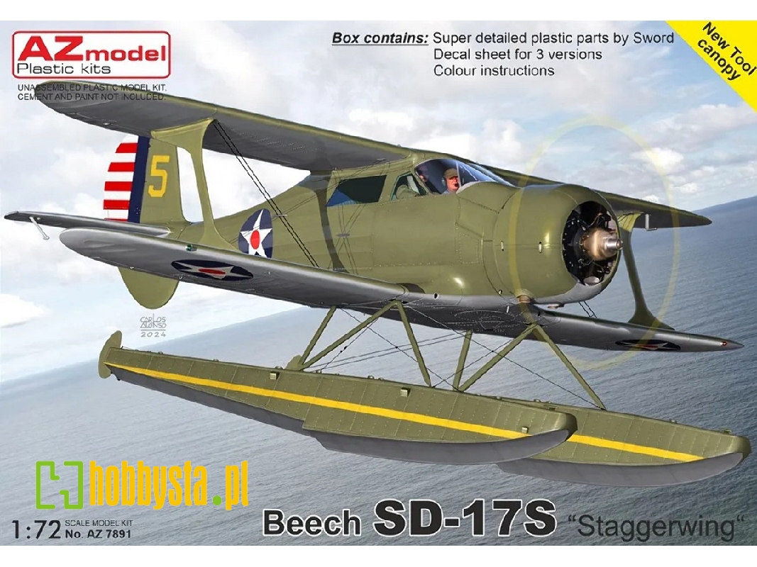 Beech Sd-17s 'staggerwing' - zdjęcie 1 Beech Sd-17s 'staggerwing' - zdjęcie 1