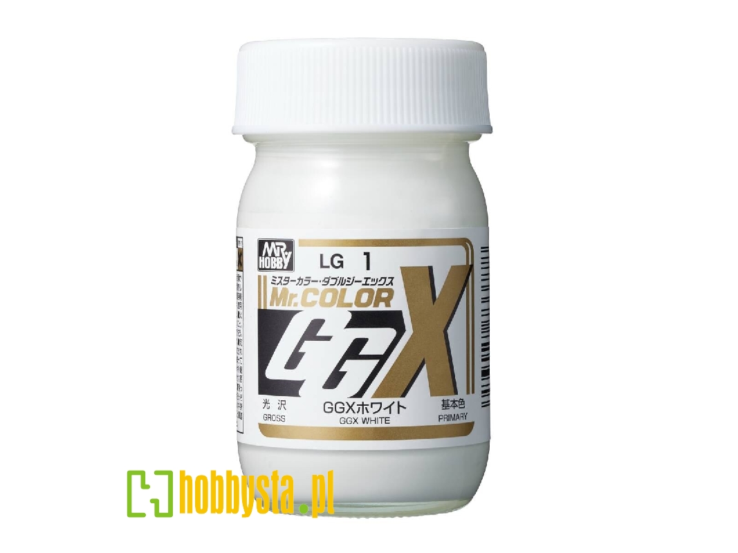 Lg001 Mr. Color Ggx White Gloss - zdjęcie 1 Lg001 Mr. Color Ggx White Gloss - zdjęcie 1