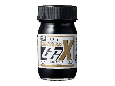 Lg002 Mr. Color Ggx Black Gloss - zdjęcie 1