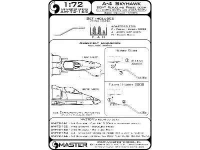 A-4 Skyhawk - WygiÄ™ty WysiÄ™gnik Sondy Tankowania (UĹĽywany W Wersjach A-4m/N, Oa-4m & Late A-4e/F & Ta-4f/J) - zdjÄ™cie 4