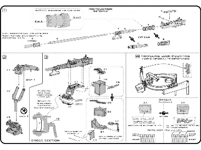 Browning M2hb .50 Cal (12,7mm) - Do MontaĹĽu Na PierĹ›cieniu M49 (Karetka D40721 / KoĹ‚yska D40733 / Skrzynka D40731 Lub D90078)