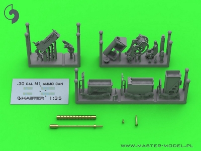 Browning M1919 A4 .30 Cal (7,62mm) - Z Uchwytem Plot. M20 (Używany Np. Na M3 Stuart) Lub Z Kołyską D7431  (Np. M3 Scout Car) 