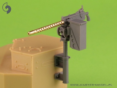 Browning M1919 A4 .30 Cal (7,62mm) - Z Uchwytem Plot. M20 (Używany Np. Na M3 Stuart) Lub Z Kołyską D7431  (Np. M3 Scout Car) 