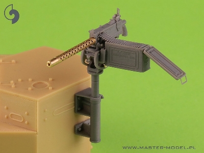 Browning M1919 A4 .30 Cal (7,62mm) - Z Uchwytem Plot. M20 (Używany Np. Na M3 Stuart) Lub Z Kołyską D7431  (Np. M3 Scout Car) 