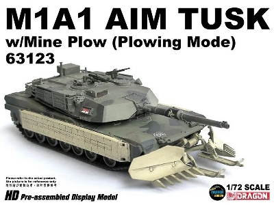 M1a1 Aim Tusk W/ Mine Plow (Plowing Mode) - zdjęcie 3
