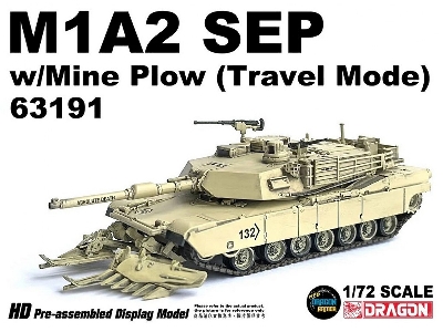 M1a2 Sep W/ Mine Plow (Travel Mode) - zdjęcie 1