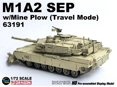 M1a2 Sep W/ Mine Plow (Travel Mode) - zdjęcie 3