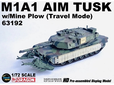 M1a1 Aim W/ Mine Plow (Travel Mode) - zdjęcie 1