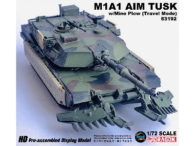 M1a1 Aim W/ Mine Plow (Travel Mode) - zdjęcie 2