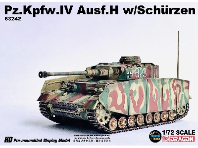 Pz.Kpfw. Iv Ausf. H With ShĂĽrzen - 2nd Pz.Div., Normandy 1944 - zdjÄ™cie 1