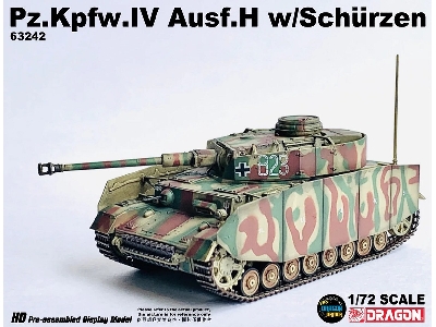 Pz.Kpfw. Iv Ausf. H With ShĂĽrzen - 2nd Pz.Div., Normandy 1944 - zdjÄ™cie 3