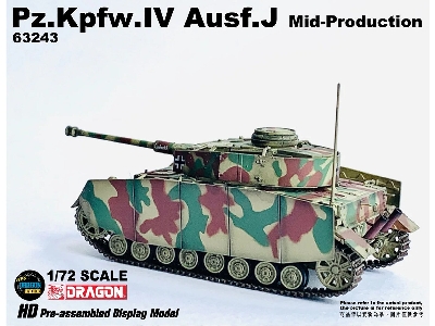 Pz.Kpfw. Iv Ausf. J Mid-production - Pz.Abt. 155, 15 Pz.Gren.Div. Champs, Belgium 1944 - zdjęcie 2