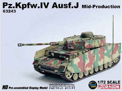 Pz.Kpfw. Iv Ausf. J Mid-production - Pz.Abt. 155, 15 Pz.Gren.Div. Champs, Belgium 1944 - zdjęcie 4